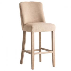 TABURETE ASPACH COLOR ARENA ESTILO CLÁSICO