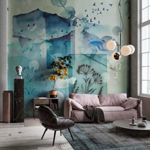 PAPEL PINTADO VINÍLICO INVIERNO